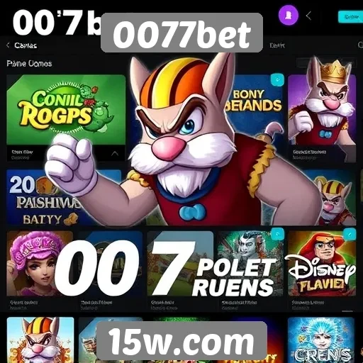 Jogos populares disponíveis no 0077bet
